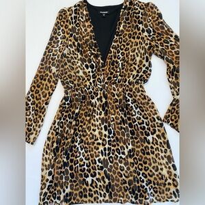 Animal Print Women's Dress